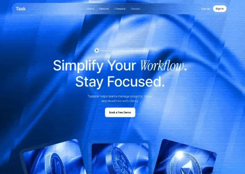 Taskora SaaS Hero